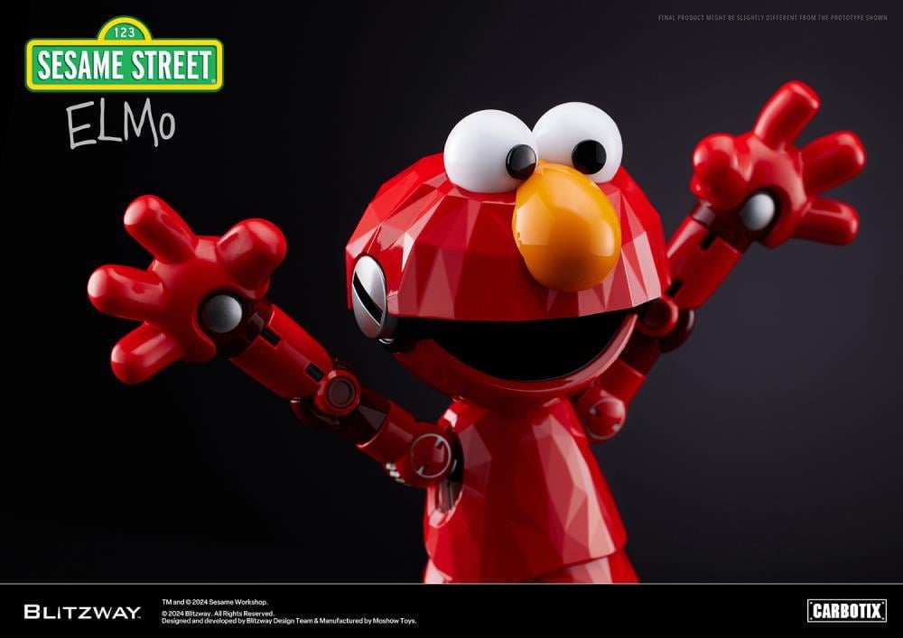 Sesame Street Carbotix Elmo Action Figure Gallery Image 15