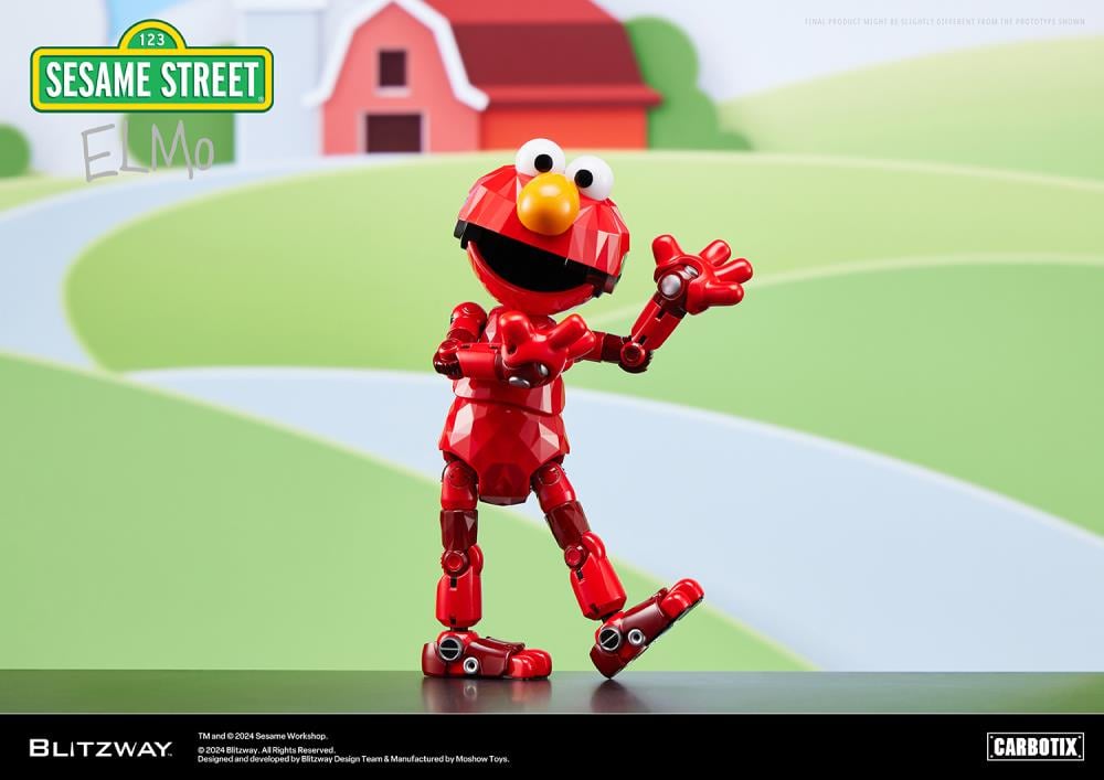 Sesame Street Carbotix Elmo Action Figure