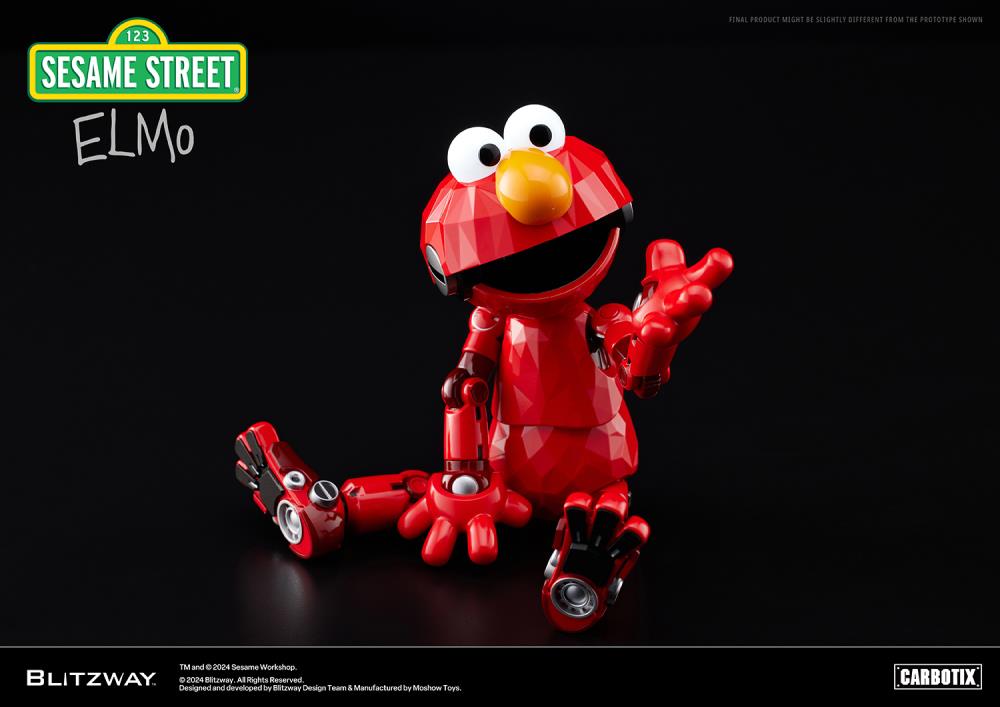 Sesame Street Carbotix Elmo Action Figure Gallery Image 14