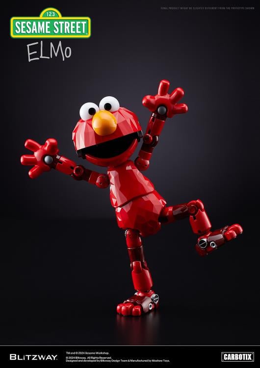 Sesame Street Carbotix Elmo Action Figure Gallery Image 8