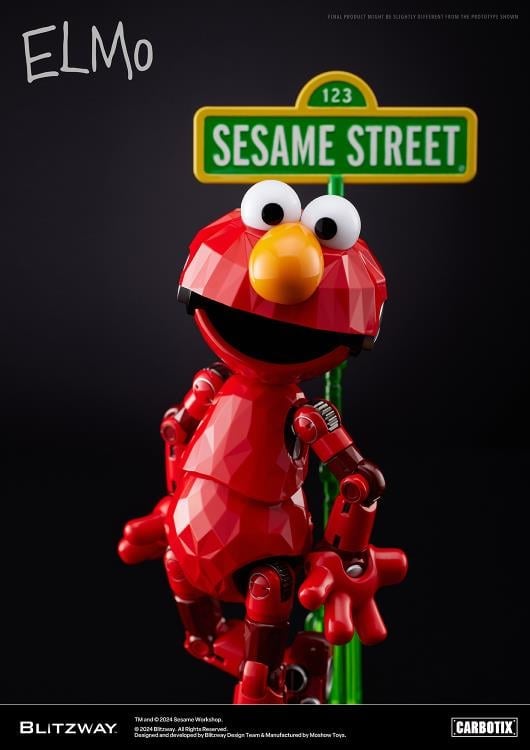 Sesame Street Carbotix Elmo Action Figure Gallery Image 13