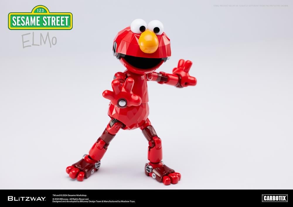 Sesame Street Carbotix Elmo Action Figure Gallery Image 21