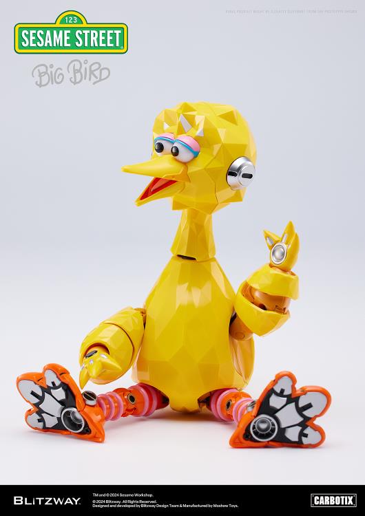 Sesame Street Carbotix Big Bird Action Figure Gallery Image 19