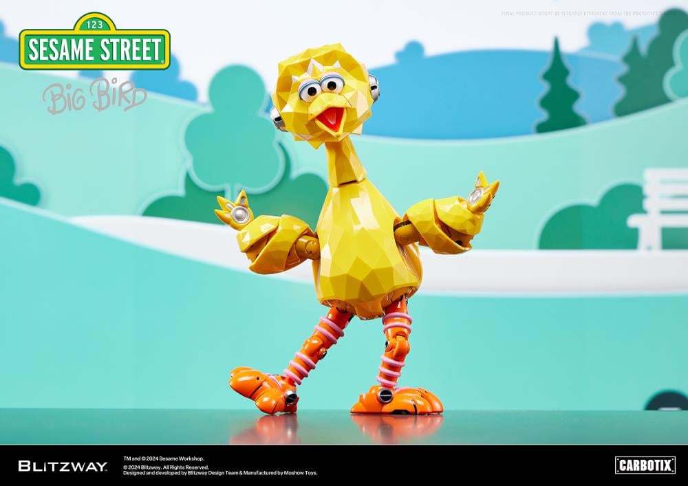 Sesame Street Carbotix Big Bird Action Figure