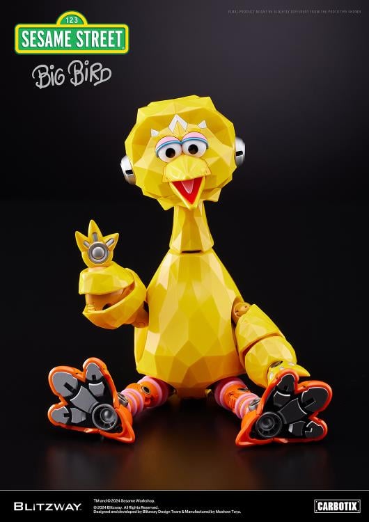 Sesame Street Carbotix Big Bird Action Figure Gallery Image 9