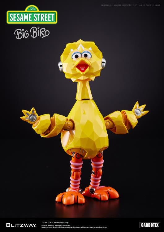 Sesame Street Carbotix Big Bird Action Figure Gallery Image 6