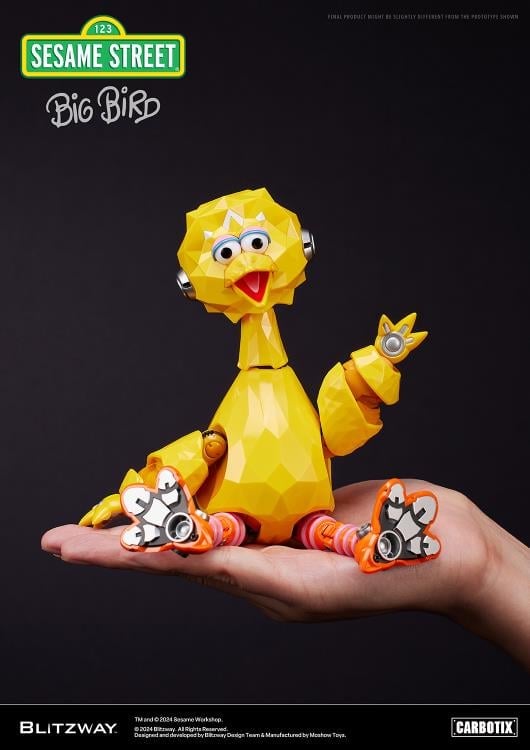 Sesame Street Carbotix Big Bird Action Figure Gallery Image 10