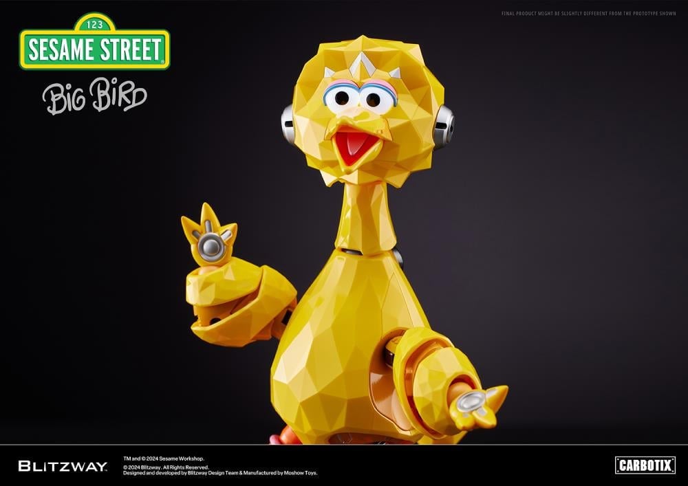 Sesame Street Carbotix Big Bird Action Figure