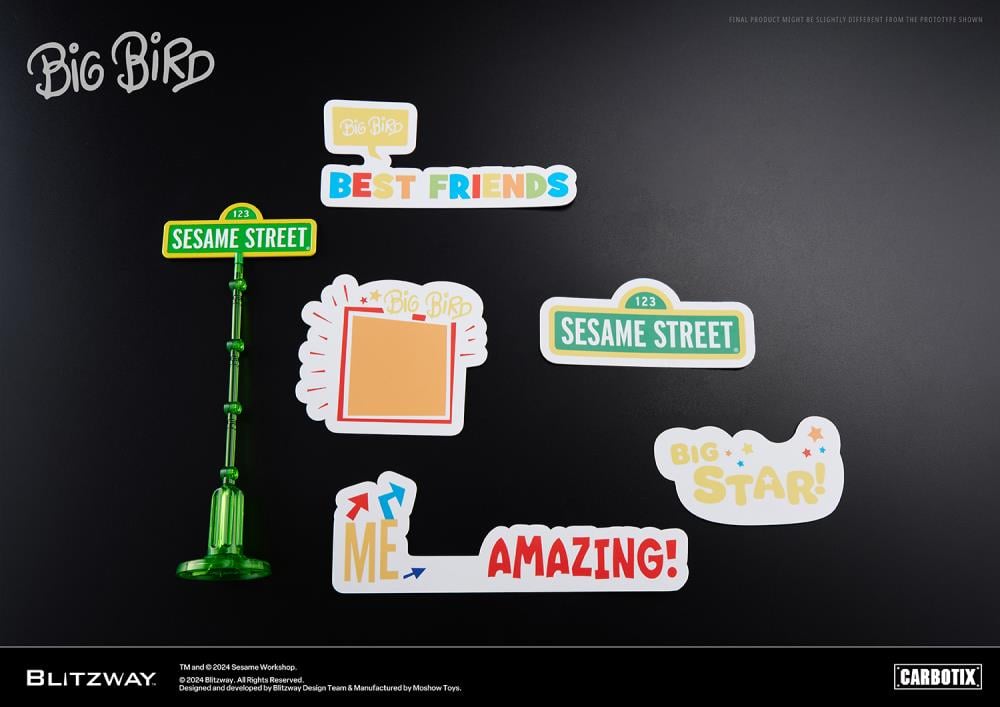 Sesame Street Carbotix Big Bird Action Figure Gallery Image 16