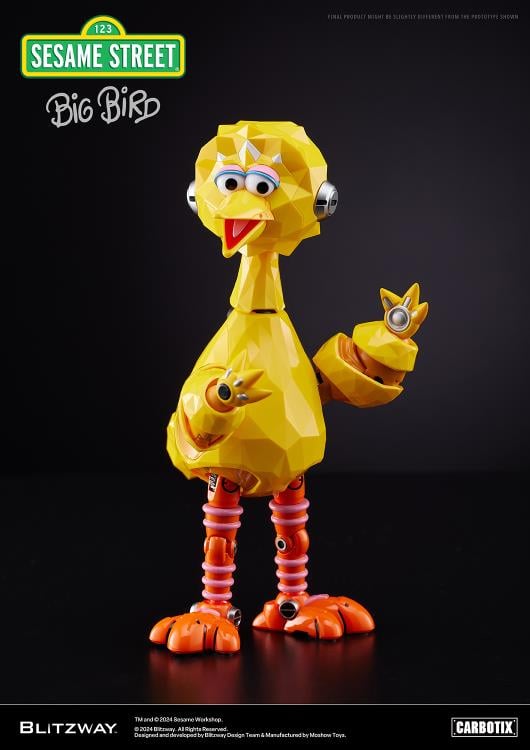 Sesame Street Carbotix Big Bird Action Figure Gallery Image 8