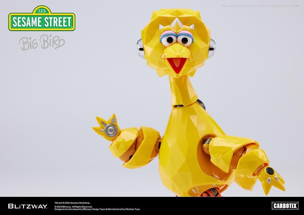 Sesame Street Carbotix Big Bird Action Figure