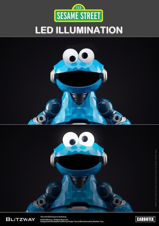 Sesame Street Carbotix Cookie Monster Action Figure Gallery Image 13