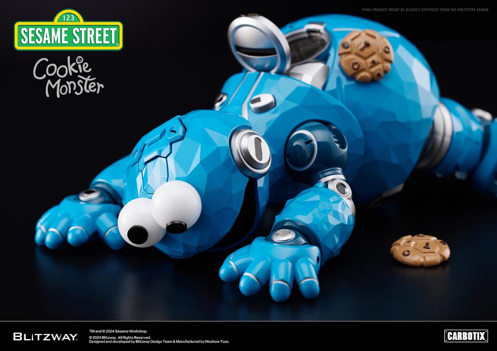 Sesame Street Carbotix Cookie Monster Action Figure Gallery Image 17