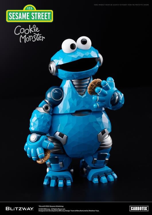 Sesame Street Carbotix Cookie Monster Action Figure Gallery Image 9