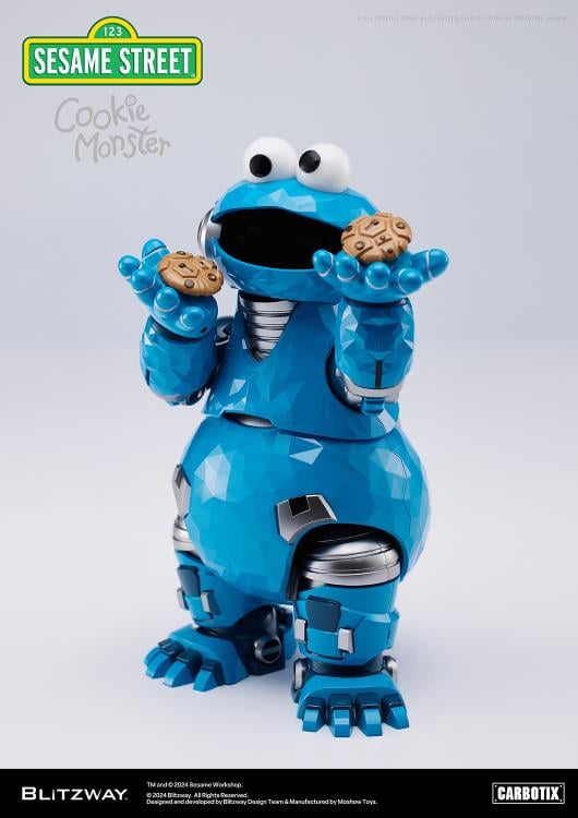 Sesame Street Carbotix Cookie Monster Action Figure Gallery Image 21