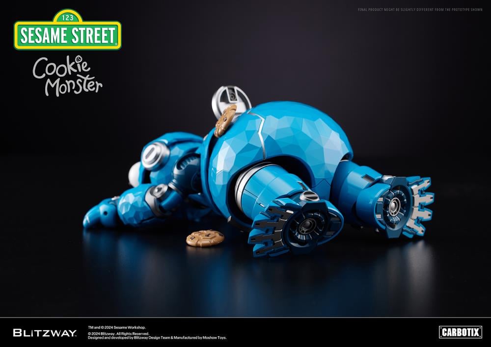 Sesame Street Carbotix Cookie Monster Action Figure Gallery Image 14