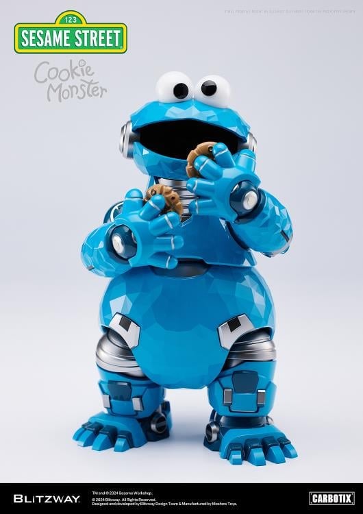 Sesame Street Carbotix Cookie Monster Action Figure Gallery Image 22