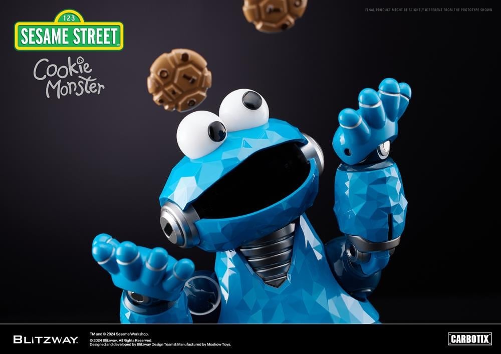 Sesame Street Carbotix Cookie Monster Action Figure Gallery Image 18