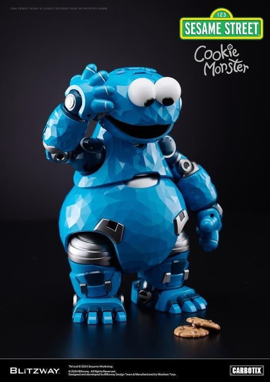 Sesame Street Carbotix Cookie Monster Action Figure Gallery Image 8