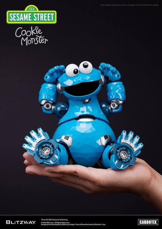 Sesame Street Carbotix Cookie Monster Action Figure Gallery Image 12