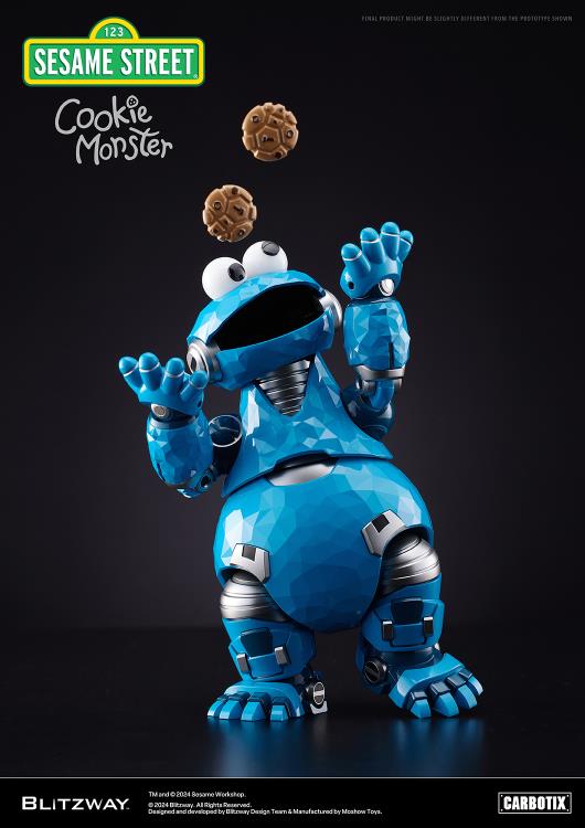 Sesame Street Carbotix Cookie Monster Action Figure Gallery Image 7
