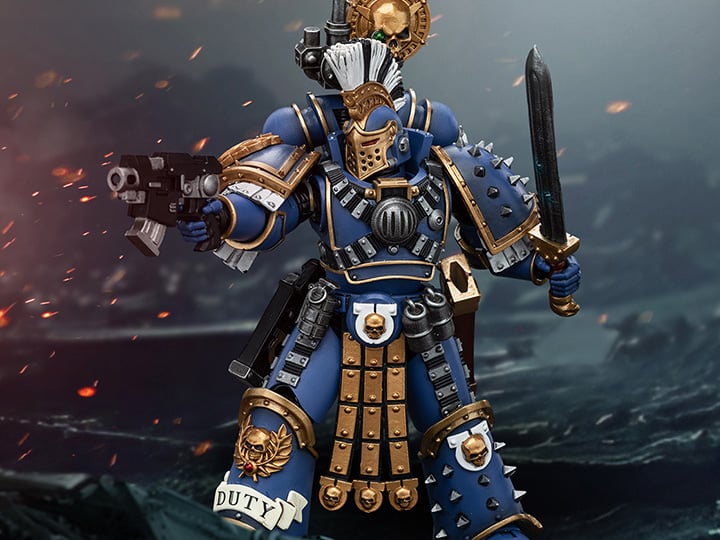 Warhammer: The Horus Heresy Ultramarines Remus Ventanus 1/18 Scale Action Figure Gallery Image 1