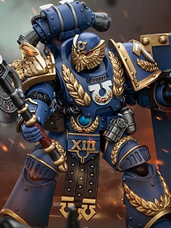 Warhammer: The Horus Heresy Ultramarines Invictarus Suzerain Squad Suzerain 2 1/18 Scale Action Figure Gallery Image 2