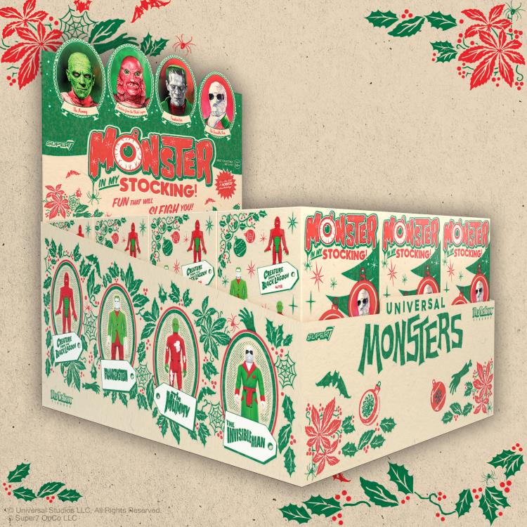 Universal Monsters ReAction Monster In My Stocking Box of 12