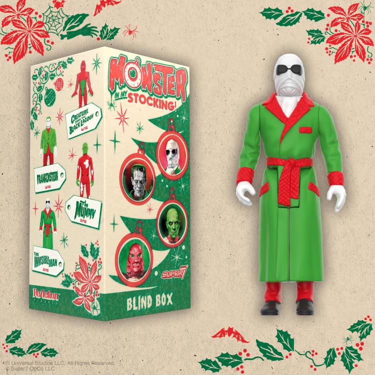 Universal Monsters ReAction Monster In My Stocking Box of 12 Action Figures Gallery Image 10