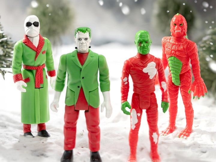 【まとめ売り】ユニバーサルモンスター ReAction フィギュア6体セット希少 Universal Monsters ReAction Monster In My Stocking Box of 12