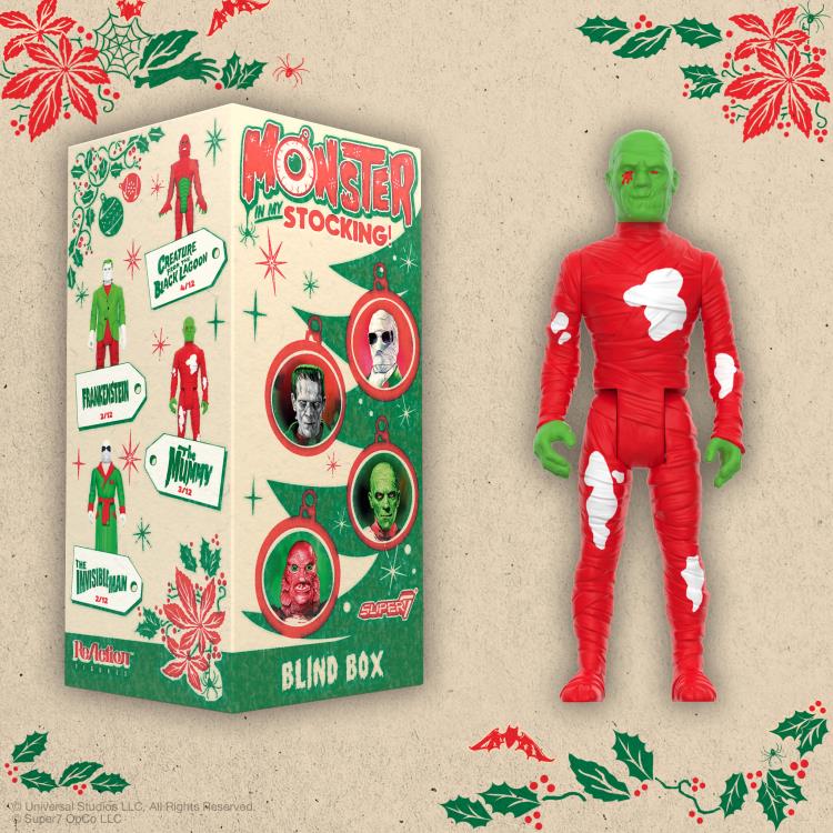 Universal Monsters ReAction Monster In My Stocking Box of 12 Action Figures Gallery Image 12