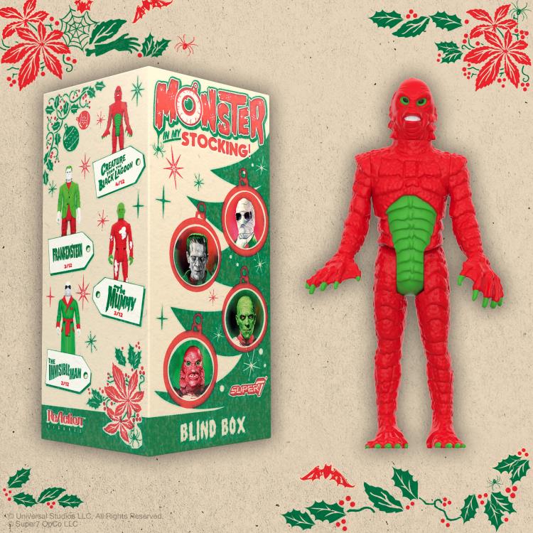 Universal Monsters ReAction Monster In My Stocking Box of 12 Action Figures Gallery Image 8