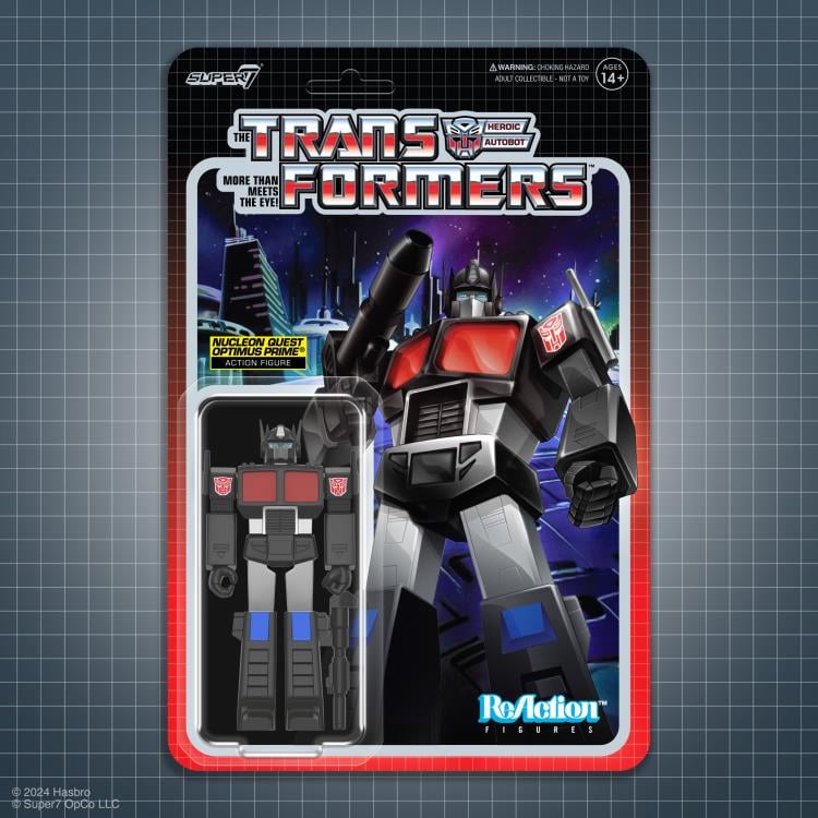 Transformers ReAction Optimus Prime (Nucleon Quest Special Mission) Action Figure Gallery Image 4