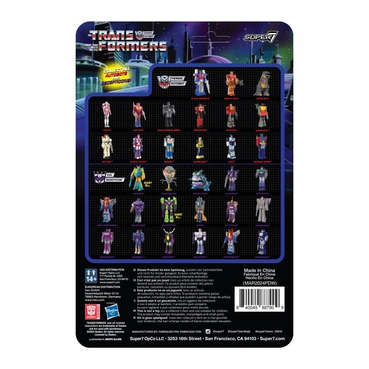 Transformers ReAction Optimus Prime (Ultra Magnus) Action Figure Gallery Image 6