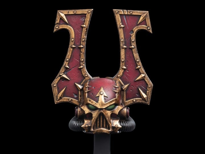 Warhammer 40k Khorne Berzerker Miniature Helmet Replica Gallery Image 1