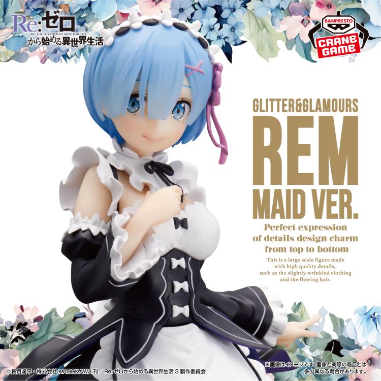 Re:Zero Starting Life in Another World Glitter & Glamours Rem