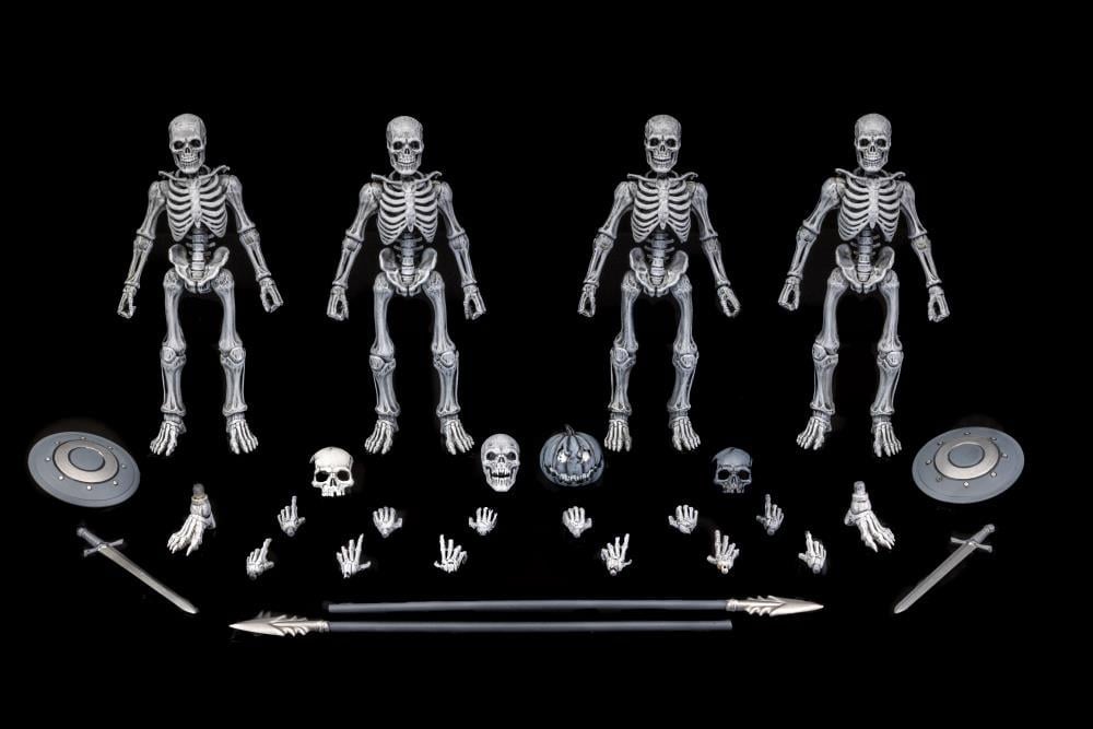 Graveyard Skeletons Action Figure Four-Pack Gallery Image 23