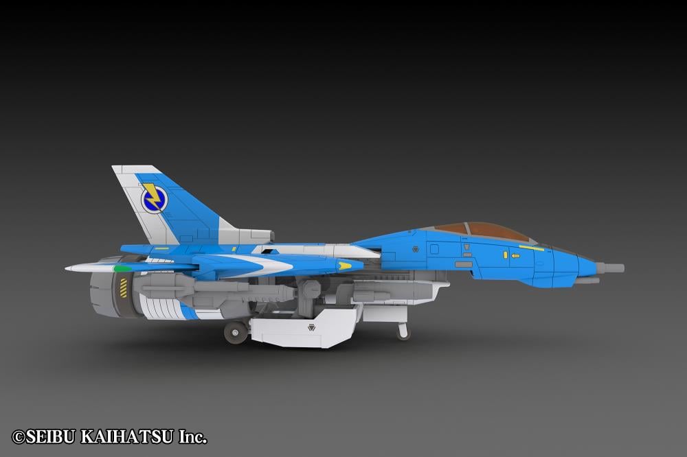 Raiden Fighters 2 MK-II (2P Color Ver.) 1/100 Scale Model Kit Gallery Image 5