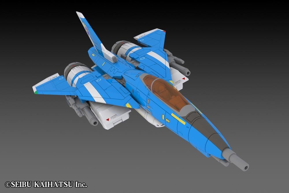 Raiden Fighters 2 MK-II (2P Color Ver.) 1/100 Scale Model Kit Gallery Image 4