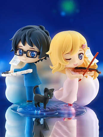 Your Lie in April Qset+ Kaori Miyazono & Kosei Arima