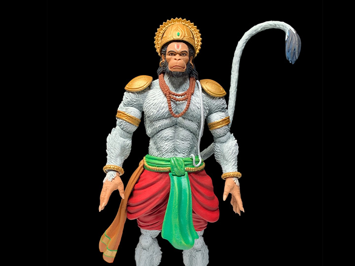 Legends of the Ramayan Hanuman 1/12 Scale Action Figure Gallery Image 1