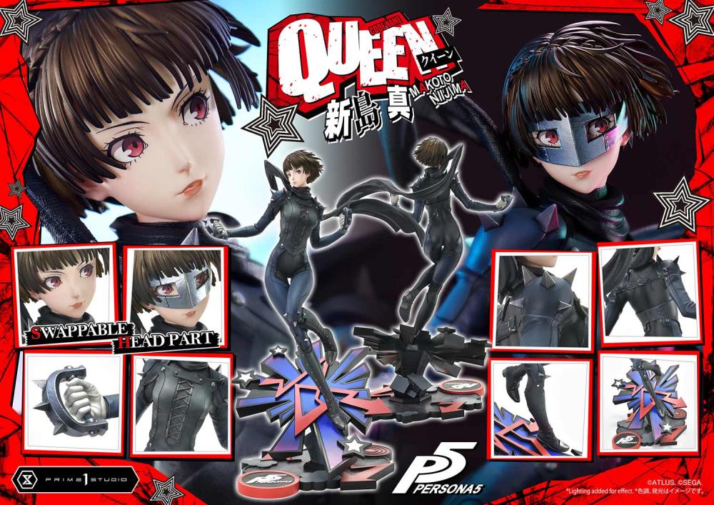 Persona 5 Premium Masterline Makoto Niijima "Queen" 1/4 Scale Limited Edition Statue Gallery Image 45