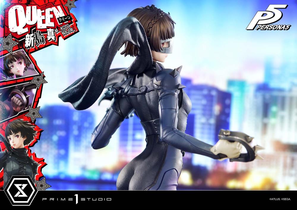 Persona 5 Premium Masterline Makoto Niijima "Queen" 1/4 Scale Limited Edition Statue (With Bonus) Gallery Image 11
