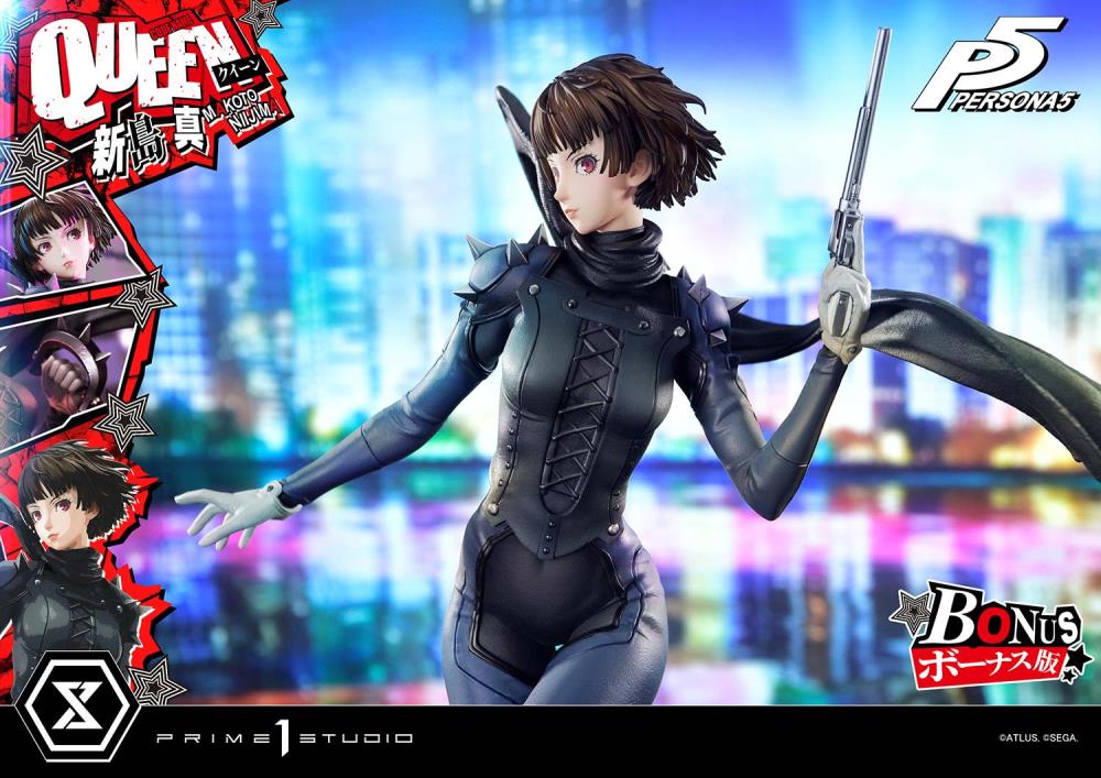 Persona 5 Premium Masterline Makoto Niijima "Queen" 1/4 Scale Limited Edition Statue (With Bonus) Gallery Image 5