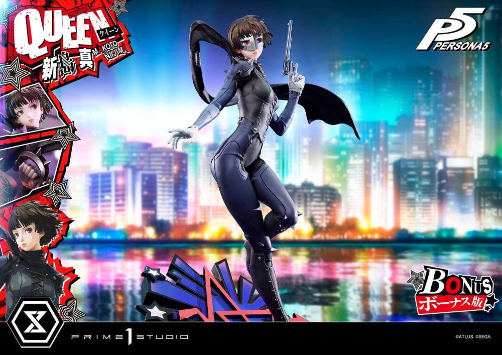 Persona 5 Premium Masterline Makoto Niijima "Queen" 1/4 Scale Limited Edition Statue (With Bonus) Gallery Image 3