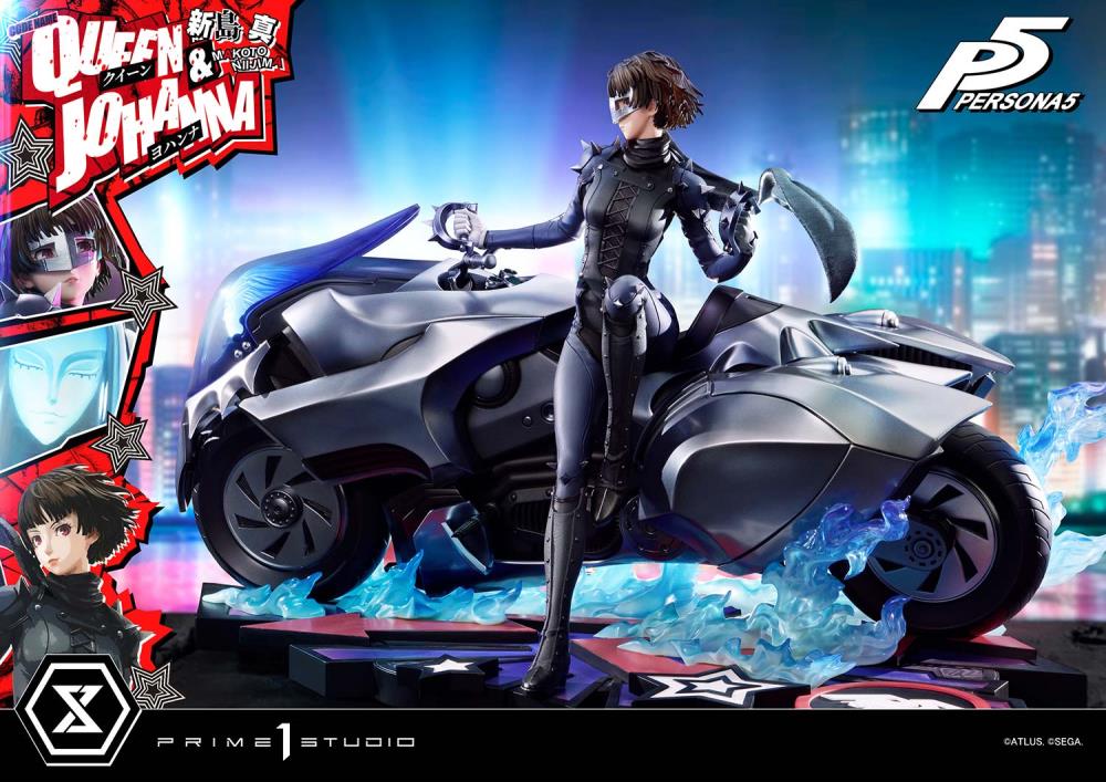 Persona 5 Premium Masterline Makoto Niijima "Queen" & Johanna 1/4 Scale Limited Edition Statue Gallery Image 60