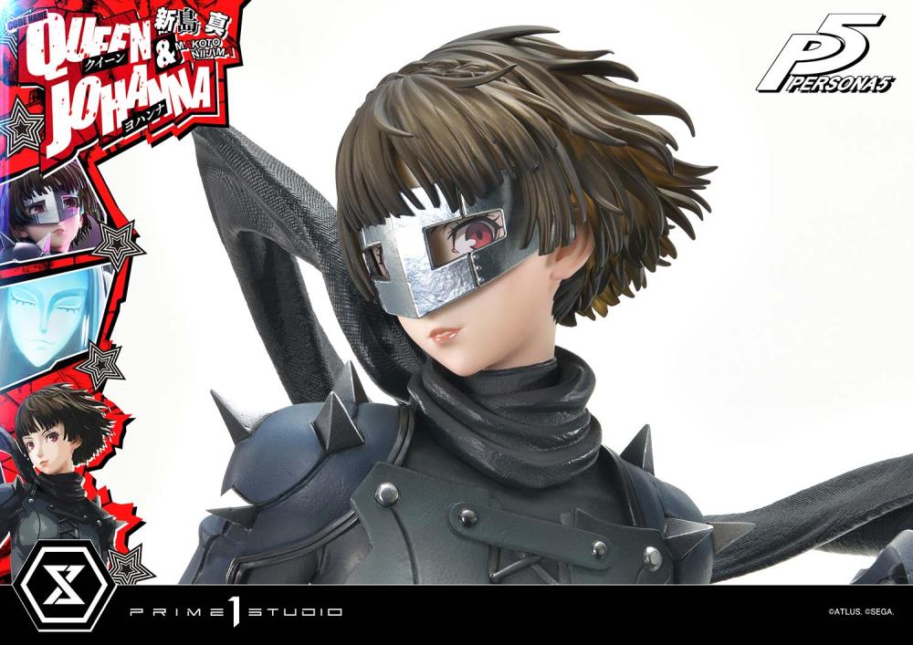 Persona 5 Premium Masterline Makoto Niijima "Queen" & Johanna 1/4 Scale Limited Edition Statue Gallery Image 15