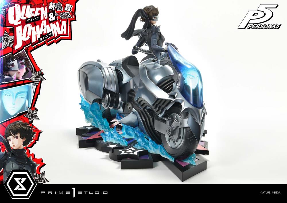 Persona 5 Premium Masterline Makoto Niijima "Queen" & Johanna 1/4 Scale Limited Edition Statue Gallery Image 8
