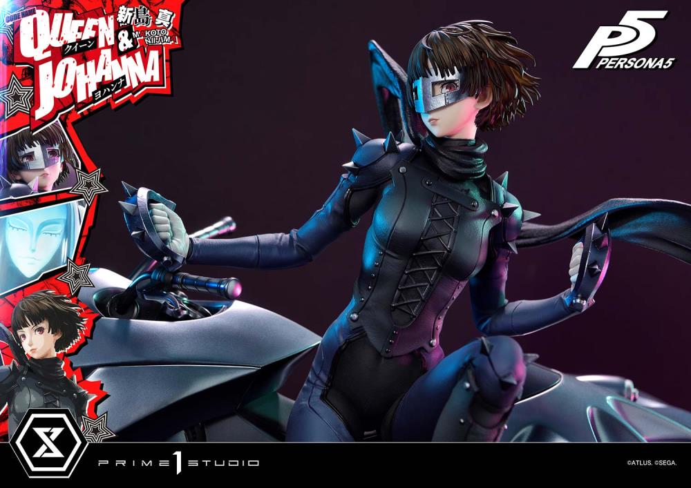 Persona 5 Premium Masterline Makoto Niijima "Queen" & Johanna 1/4 Scale Limited Edition Statue Gallery Image 44