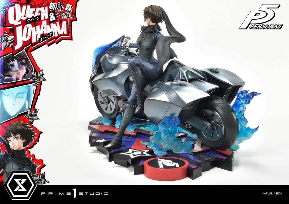 Persona 5 Premium Masterline Makoto Niijima "Queen" & Johanna 1/4 Scale Limited Edition Statue Gallery Image 10